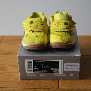 Nike Kyrie 5 SpongeBob SquarePants BT sneakers size 4c